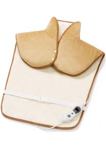promed Heizkissen "Nacken- und Rücken-Heizkissen NRP-5.4", braun, Polyester, B:60cm L:90cm, Heizkissen, Kuschelig