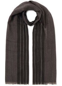 Cinque Damen Strickschal "VOLTERRA", grau, Obermaterial: 55% Polyacryl, 45% Viskose, Modetücher, aus weichem Material mit dezentem Muster