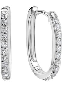 Firetti Damen Paar Creolen "Schmuck Geschenk Silber 925 Ohrschmuck Ohrringe", Silber 925 (Sterlingsilber), silber, Silber 925 (Sterlingsilber),