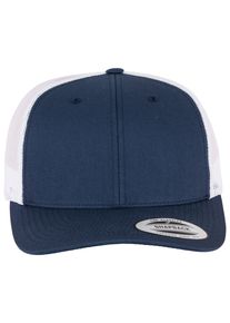 Flexfit Damen Flex Cap "Flexfit Unisex Retro Trucker 2-Tone", blau, casual, 60% Baumwolle, 40% Polyester, Caps