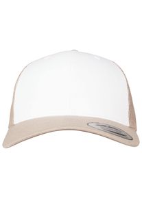 Flexfit Damen Flex Cap "Flexfit Unisex Retro Trucker Colored Front", grün, casual, unifarben, 60% Baumwolle, 40% Polyester, Caps