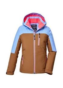 Funktionsjacke Killtec ""KOW 353 GRLS JCKT"", Kinder, Gr. 140, braun, Oberstoff: 100% Polyester, Futter: 100% Polyester, Wattierung: 100% Polyester, sportlich, Jacken