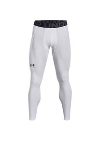Under Armour Heatgear Tights Herren - weiß - Gr. S - Polyester/Elastan