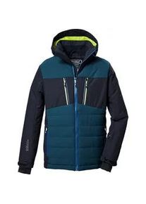 Skijacke Killtec ""KSW 385 BYS SKI JCKT"", Kinder, Gr. 164, blau (navy), Oberstoff: 100% Polyester, Futter: 100% Polyester, Wattierung 1: 100% Polyester/ Wattierung 2:, sportlich, Jacken