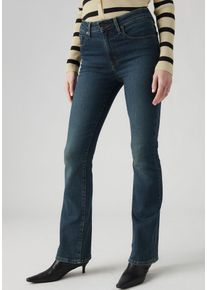Levi's LEVI'S Damen Bootcut-Jeans "725 High-Rise Bootcut"blau swell, Basic, Gr. 25, Denim/Jeans, Obermaterial: 85% Baumwolle, 7% Lyocell, 6%
