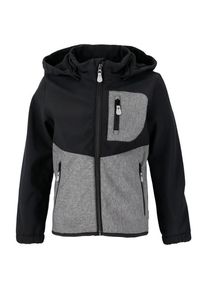ZIG ZAG Tarzan Softshell Jacket W-Pro 8000 Softshelljacke Kinder (Gr 92/98 |schwarz)