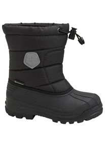 Winterschuhe Color Kids Boots waterproof Kinder (Gr 25 |schwarz |wasserdicht)