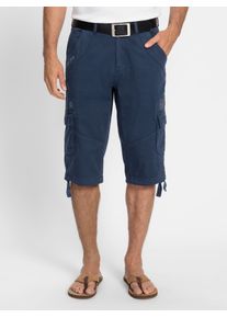 Catamaran Herren Bermudas, blau, Gr. 48, unifarben, bedruckt, gemustert, 98% Baumwolle, 2% Elasthan, Hosen