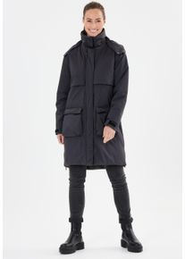 WHISTLER Damen Parka "Mombay", grau, casual, Gr. 46, unifarben, 100% Polyester, Jacken, mit atmungsaktiver und feuchtigkeitsregulierender Eigenschaft