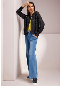 Heine Damen Blouson, schwarz, Gr. 34, 100% Baumwolle, Jacken