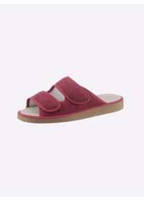 Casual Looks Damen Pantolette, Gr. 36, rot, Textil, modisch, Schuhe