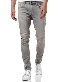 Rusty Neal Herren Straight-Jeans "MELVIN", grau, casual, Gr. 38, unifarben, 98% Baumwolle, 2% Elasthan, Jeans, im klassischen 5-Pocket-Stil