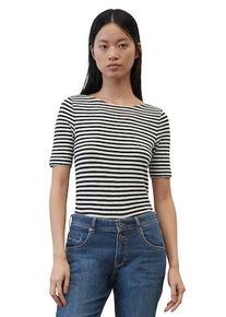 Marc O'Polo MARC O'POLO Damen T-Shirt, bunt, Gr. L, Obermaterial: 97% Baumwolle, 3% Elasthan, Shirts