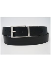 AnnaMatoni Damen Ledergürtel, schwarz, casual, Gr. 105, unifarben, Rindsleder, Gürtel