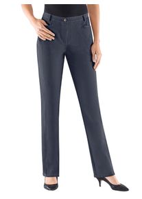 COSMA Damen Thermohose, blau, Gr. 19, unifarben, 69% Baumwolle, 29% Polyester, 2% Elasthan, Hosen