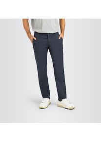 MAC Herren Chinohose "Driver", blau, casual, Gr. 33, unifarben, Web, Obermaterial: 89% Baumwolle, 8% Polyester, 3% Elasthan, Hosen, mit Stretch