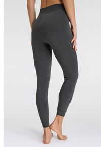 SARLINI Damen Thermoleggings, Gr. S, grau, Obermaterial: 90% Polyester, 10% Elasthan, casual, Hosen, mit kuscheligem Innenfutter, perfekt für kalte