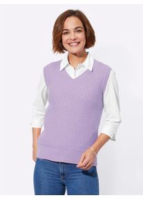 Classic Basics Damen Pullunder "Pullunder", lila, Gr. 40, unifarben, 100% Polyacryl, Pullover