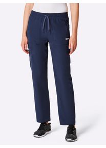 Catamaran Damen Trainingshose, blau, Gr. 38, unifarben, 100% Polyester, Hosen