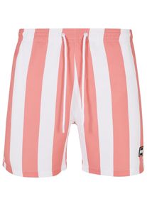 Urban Classics Herren Badeshorts "Urban Classics Herren Pattern Swim Shorts", pink, Gr. XXXL, 100% Polyester, Badehosen
