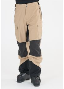 SLOPE Herren Skihose "Bandone", beige, sportlich, Gr. XS, mehrfarbig, 100% Polyester, Hosen, Im wasser- und winddichten Design
