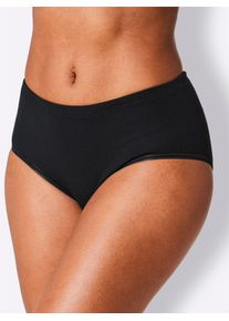 Speidel Damen Slip, Gr. 38, schwarz, 100% Baumwolle, Unterhosen
