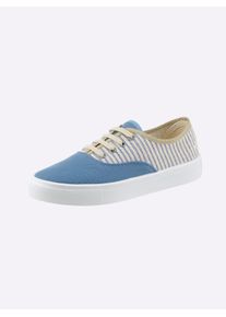 THIES Damen Sneaker, Gr. 37, blau, Textil, modisch, Schuhe