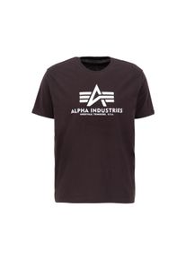 Herren T-Shirt "Alpha Industries Men - T-Shirts Basic T-Shirt", braun, Gr. XXL, Alpha Industries, Obermaterial: 100% Baumwolle, Shirts