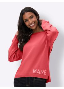 Heine Damen Strickpullover "Pullover", pink, Gr. 36, gemustert, mehrfarbig, 100% Baumwolle, Pullover