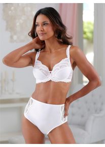 wäschepur WÄSCHEPUR Damen Hüftslip, Gr. 36, weiß, 86% Polyamid, 14% Elasthan, Unterhosen