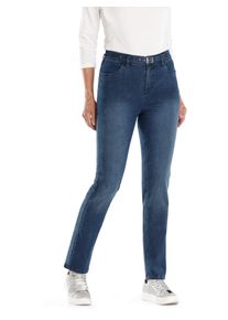 Classic Basics Damen Bequeme Jeans, blau, Gr. 19, unifarben, 81% Baumwolle, 17% Polyester, 2% Elasthan, Jeans