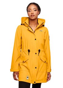 Navahoo Damen Outdoorjacke "Deike", braun, modisch, Gr. XL, Oberstoff: 50% Polyurethan, 50% Polyester, Futter: 100% Polyester, Ärmelfutter: 100%