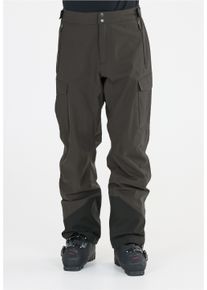 SLOPE Herren Skihose "Bandone", grau, sportlich, Gr. S, mehrfarbig, 100% Polyester, Hosen, Im wasser- und winddichten Design