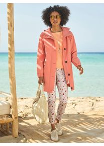 Heine Damen Parka, orange, Gr. 38, unifarben, 100% Polyester, Ärmelfutter:100% Polyester, Jacken