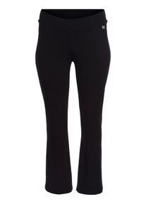 H.I.S. H.I.S Damen Sporthose "Große Größen", schwarz, sportlich, Gr. 40, unifarben, Obermaterial: 95% Baumwolle, 5% Elasthan, Hosen, Im praktischen