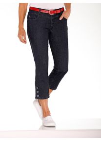 Casual Looks Damen 5-Pocket-Jeans, schwarz, Gr. 19, unifarben, 98% Baumwolle, 2% Elasthan, Jeans