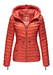 Marikoo Damen Outdoorjacke "Aniyaa", rot, Gr. S, Obermaterial: 100% Nylon, Innenmaterial: 100% Polyester, Jacken, Steppjacke mit Kapuze