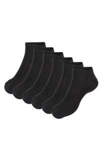 Apollo Damen Kurzsocken, Gr. 35, schwarz, Materialmix, Socken, Sneakersocken Bambus, angenehm, Komfort und perfekten Passform