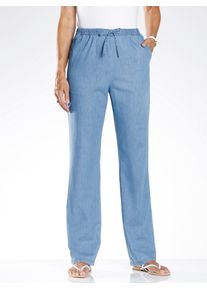 Classic Basics Damen Bequeme Jeans, blau, Gr. 22, unifarben, 100% Baumwolle, Jeans
