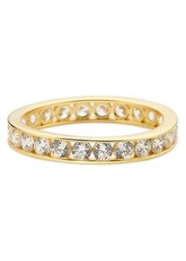 Bruno Banani Damen Fingerring "Schmuck Geschenk Silber 925 Damenring Memoire", 56, Silber 925 (Sterlingsilber), 3,4mm, gold, Silber 925