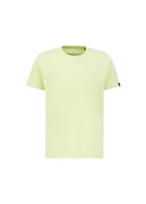Herren T-Shirt "Alpha Industries Men - T-Shirts Basic T Small Logo", grün, Gr. L, Alpha Industries, Obermaterial: 100% Baumwolle, Shirts