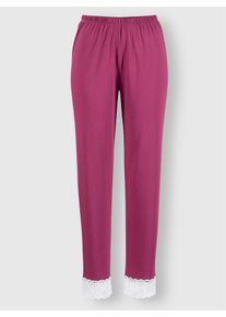 wäschepur WÄSCHEPUR Damen Schlafanzug, Gr. 36, lila, 50% Baumwolle, 50% Modal, Homewear-Sets