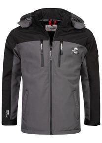 Arctic Seven Herren Softshelljacke "ASSurvivo", schwarz, Gr. S, Obermaterial: 96% Polyester, 4% Elasthan; Innenmaterial: 100% Polyester, Jacken,