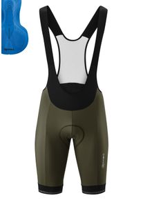 Gonso Herren Fahrradhose "SITIVO BIB", blau, Gr. L, 65% Polyamid (Recycelt), 35% Elasthan, Hosen, Herren Radhose, innovatives Sitzpolster,