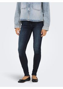Only Damen Skinny-fit-Jeans "ONLFOREVER HIGH HW SK DNM REA192", blau, modisch, Gr. L, unifarben, Denim/Jeans, Obermaterial: 98% Baumwolle, 2%