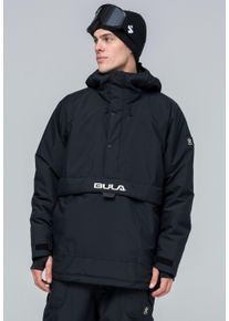 BULA Herren Skijacke, schwarz, Gr. XL, unifarben, 100% Polyester, Jacken, mit wasserdichter Funktion