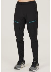 Endurance Herren Stoffhose "Sparken", schwarz, casual, Gr. XXXL, unifarben, 100% Nylon, Hosen, mit komfortablem Dehnbund
