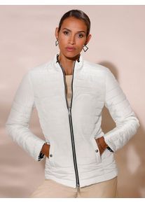 CRÉATION L CREATION L Damen Wendejacke, schwarz, Gr. 36, gemustert, mehrfarbig, bedruckt, 100% Polyester, Wattierung:100% Polyester, Jacken