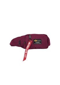 Gürteltasche "Alpha Industries Accessoires - Bags Crew Waist Bag", Alpha Industries, rot, Obermaterial: 100% Nylon, Futter: 100% Nylon, Taschen