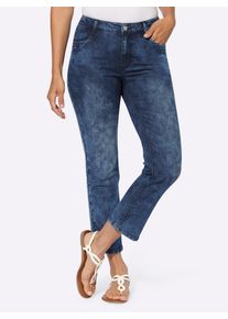 Casual Looks Damen 5-Pocket-Jeans, blau, Gr. 40, unifarben, 81% Baumwolle, 17% Polyester, 2% Elasthan, Jeans